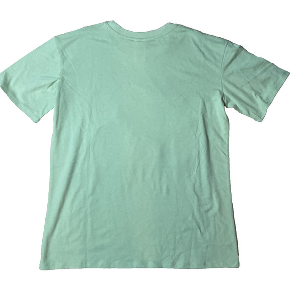 Disney Winnie The Pooh & Piglet Womens Medium Green T-Shirt Embroidered Flowers - Picture 9 of 12